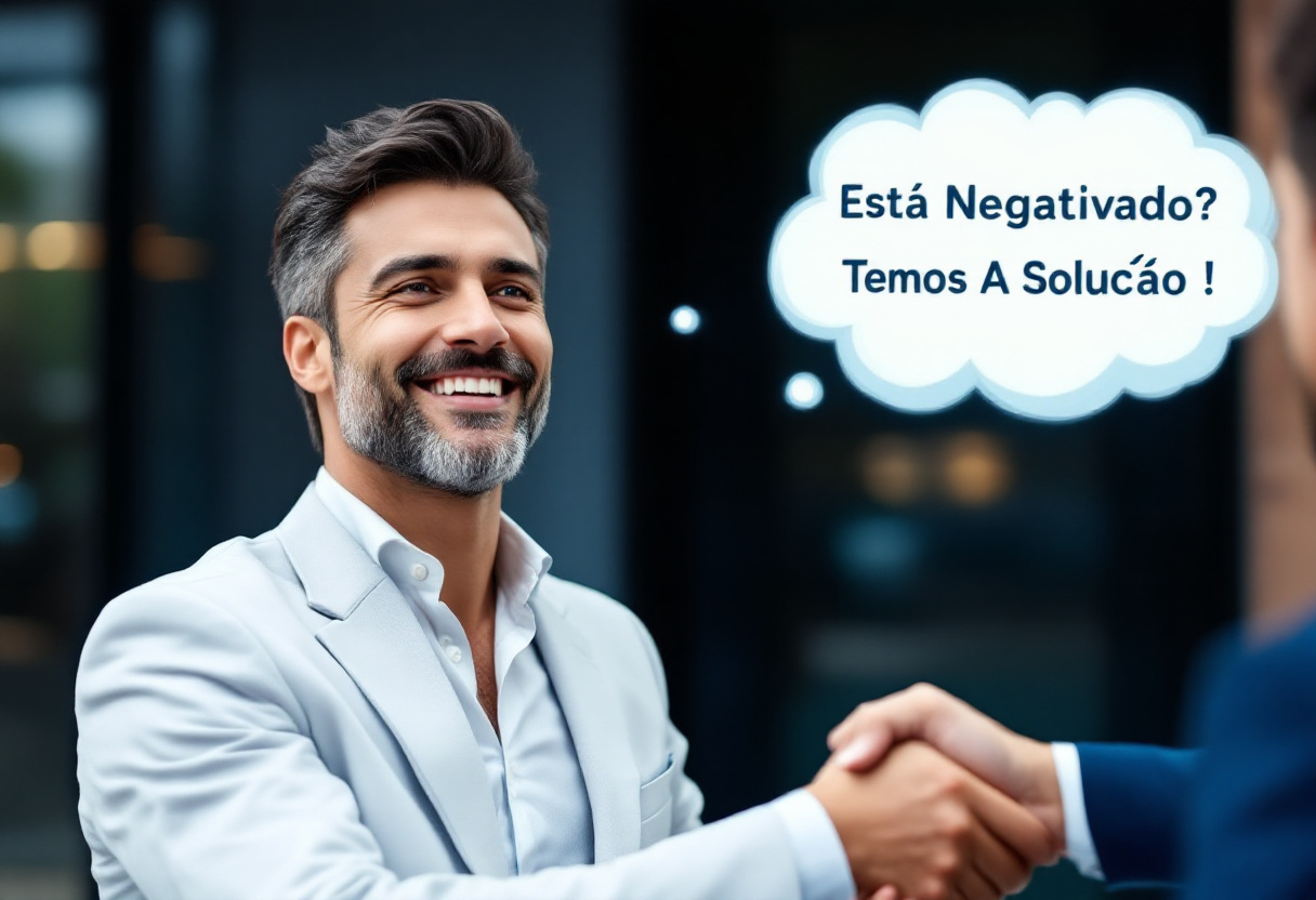 esta negativado temos a solucao com edinvest