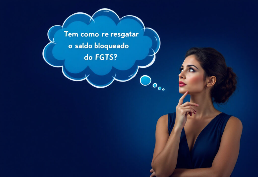 Tem como resgatar o saldo bloqueado do FGTS - edinvest